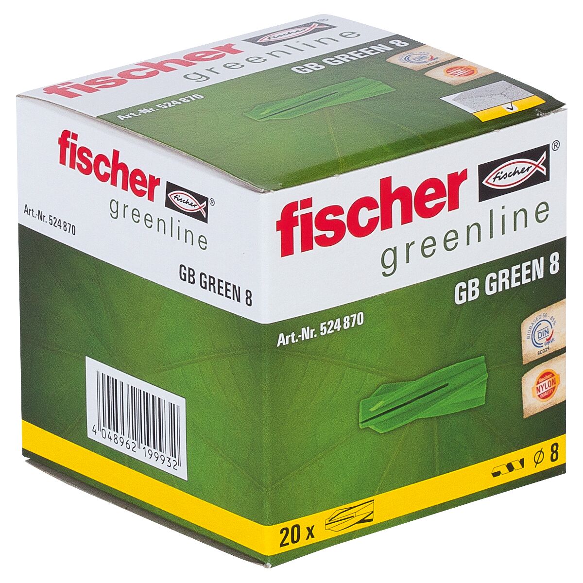 فيشر GB GREEN 8 — رقم 524870 — 2