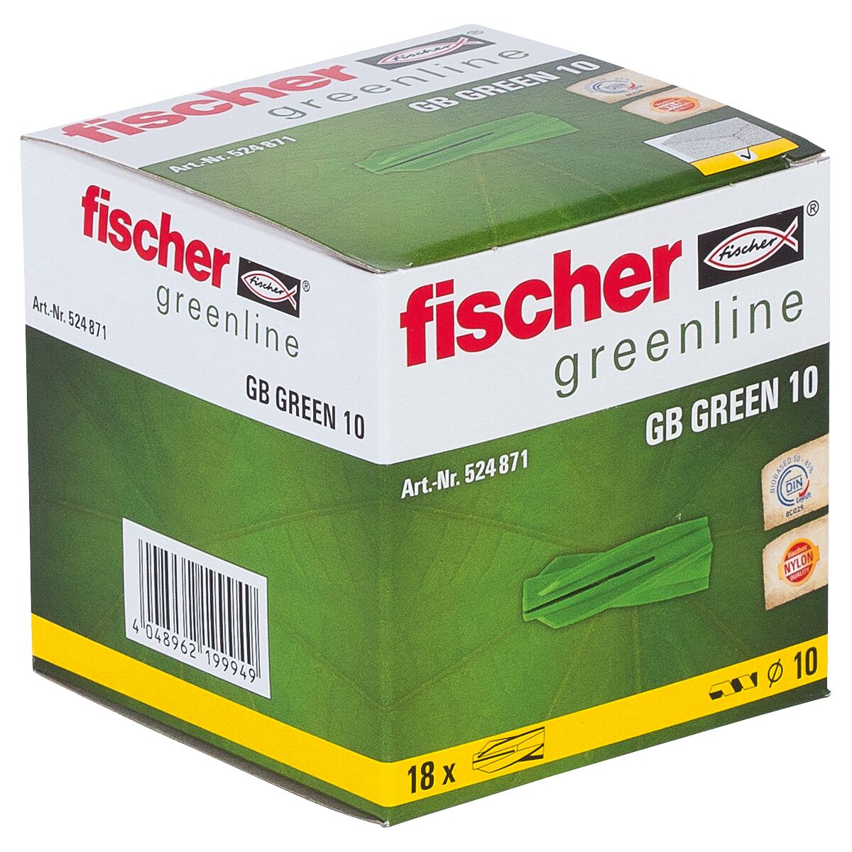 فيشر GB GREEN 10 — رقم 524871 — 2