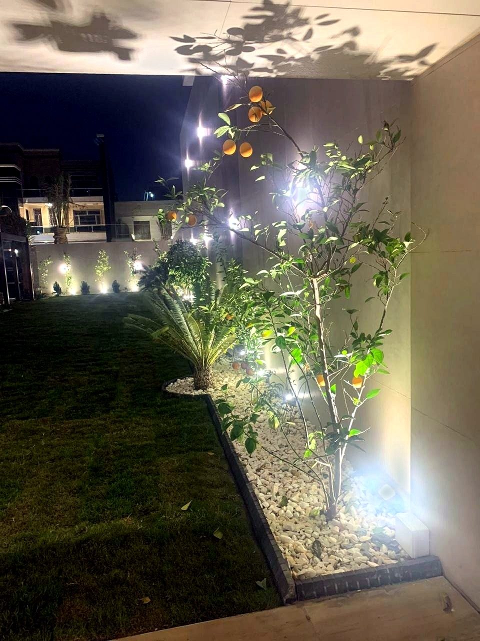 فتنك صغير خارجي للحدايق والجدران 12W · 15° · IP65 — 6